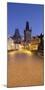 Czechia, Prague, Charles Bridge, City Gate-Rainer Mirau-Mounted Photographic Print