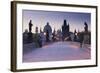 Czechia, Prague, Charles Bridge-Rainer Mirau-Framed Photographic Print