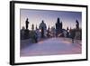 Czechia, Prague, Charles Bridge-Rainer Mirau-Framed Photographic Print