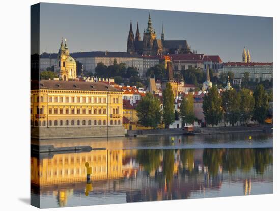 Czechia, Prague, Prague Castle, Moldavia-Rainer Mirau-Stretched Canvas