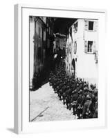 Czechoslovak Brigade Marching Practice, Summer 1918-null-Framed Giclee Print