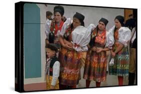 Czechoslovakians in Traditional Costumes-Bill Ray-Stretched Canvas