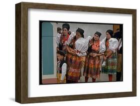 Czechoslovakians in Traditional Costumes-Bill Ray-Framed Photographic Print