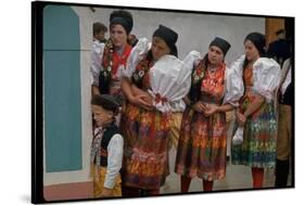 Czechoslovakians in Traditional Costumes-Bill Ray-Stretched Canvas