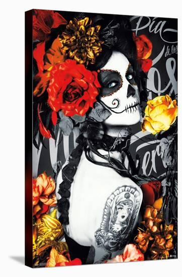 D?a De Los Muertos - Tattoo-Trends International-Stretched Canvas