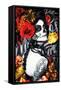 D?a De Los Muertos - Tattoo-Trends International-Framed Stretched Canvas