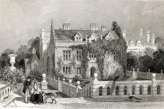 Byron, Newstead Abbey-D Buckle-Mounted Art Print