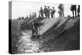 D Company, 1/5 Rwr Work Party, Near Baghdad, 1918-null-Stretched Canvas