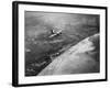 D-Day - Bomber Giving Air Support to Infantry Invasion-Robert Hunt-Framed Photographic Print