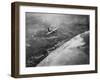 D-Day - Bomber Giving Air Support to Infantry Invasion-Robert Hunt-Framed Photographic Print