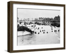 D-Day - British and Canadian Troops Landing - Juno Beach-Robert Hunt-Framed Photographic Print