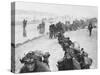 D-Day - British Troops Landing - Queen Beach - Sword Area-Robert Hunt-Stretched Canvas