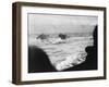 D-Day - Coastguard Landing Barges under Heavy Fire-Robert Hunt-Framed Photographic Print