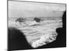 D-Day - Coastguard Landing Barges under Heavy Fire-Robert Hunt-Mounted Photographic Print