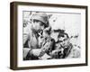 D-Day - Injured American Soldier-Robert Hunt-Framed Photographic Print