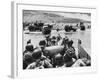 D-Day - Landing in France - Omaha Beach-Robert Hunt-Framed Photographic Print