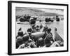 D-Day - Landing in France - Omaha Beach-Robert Hunt-Framed Photographic Print