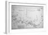 D-Day Map 1944-null-Framed Photographic Print