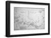 D-Day Map 1944-null-Framed Photographic Print