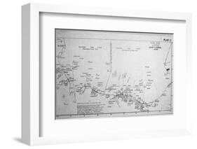 D-Day Map 1944-null-Framed Photographic Print