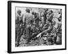 D-Day - Resting American Assault Troops-Robert Hunt-Framed Photographic Print