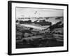 D-Day - Supplies Pour Ashore-Robert Hunt-Framed Photographic Print