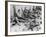 D-Day - US Troops Resting Following Initial Assault-Robert Hunt-Framed Photographic Print