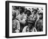 D-Day - US Troops Waiting for the Moment of Attack-Robert Hunt-Framed Photographic Print