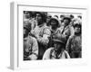 D-Day - US Troops Waiting for the Moment of Attack-Robert Hunt-Framed Photographic Print