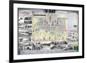 D-Day-null-Framed Art Print