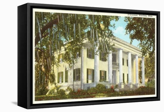 D'Evereux Mansion, Natchez, Mississippi-null-Framed Stretched Canvas