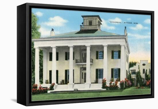 D'Evereux, Natchez, Mississippi-null-Framed Stretched Canvas