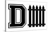 D FENCE - Defense Sign-null-Stretched Canvas