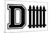 D FENCE - Defense Sign-null-Mounted Poster