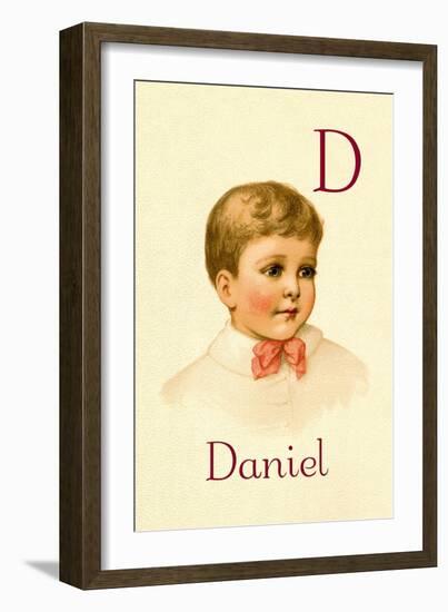 D for Daniel-Ida Waugh-Framed Art Print