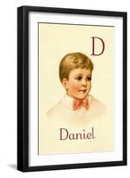 D for Daniel-Ida Waugh-Framed Art Print