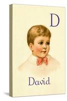 D for David-Ida Waugh-Stretched Canvas