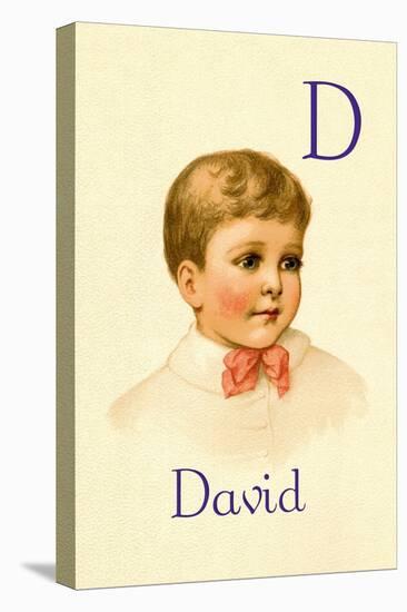 D for David-Ida Waugh-Stretched Canvas