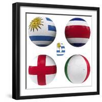 D Group of the World Cup-croreja-Framed Premium Giclee Print