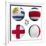 D Group of the World Cup-croreja-Framed Premium Giclee Print