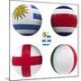 D Group of the World Cup-croreja-Mounted Premium Giclee Print