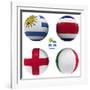 D Group of the World Cup-croreja-Framed Art Print