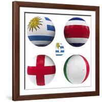 D Group of the World Cup-croreja-Framed Art Print