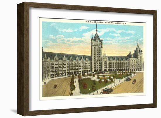 D & H Journal Building, Albany, New York-null-Framed Art Print