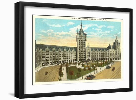 D & H Journal Building, Albany, New York-null-Framed Art Print