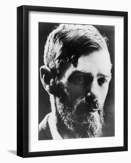 D H Lawrence English Novelist-null-Framed Photographic Print