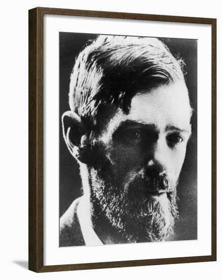 D H Lawrence English Novelist-null-Framed Photographic Print