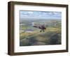 D.H. Tiger Moth-Roy Cross-Framed Art Print