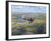 D.H. Tiger Moth-Roy Cross-Framed Art Print