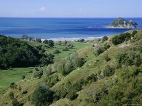 Boats at Anchorage, Waiheke Island, Central Auckland, North Island, New Zealand, Pacific-D H Webster-Framed Stretched Canvas